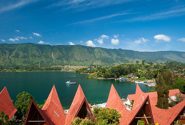 Озеро Тоба на Суматре