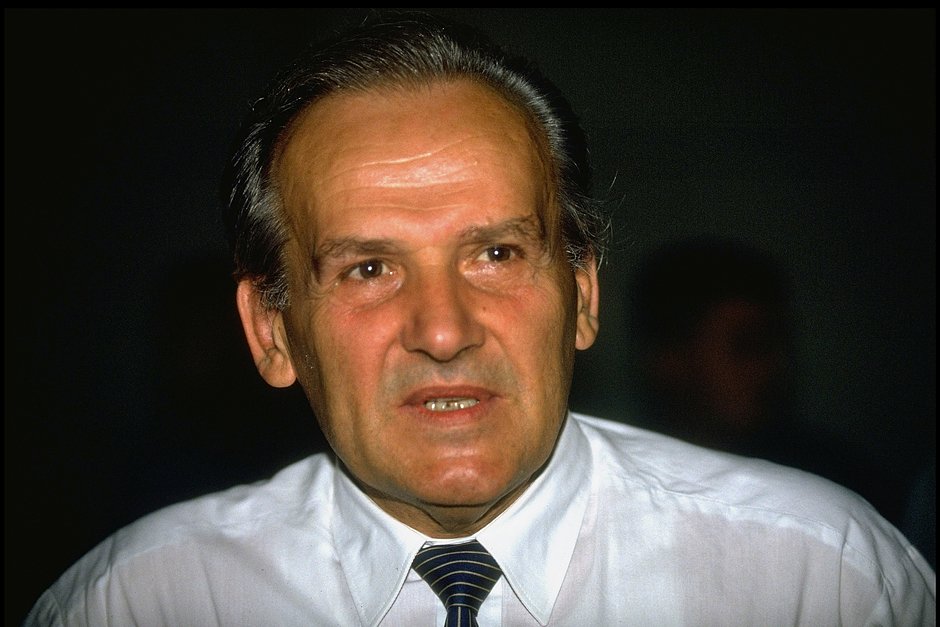 Мате Бобан, политический лидер боснийских хорватов, президент самопровозглашенного Хорватского содружества Герцег-Босны во время Боснийской войны, 1 августа 1993 года