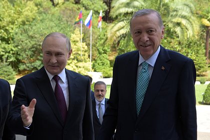 Эрдоган поздравил Путина с убедительной победой на выборах