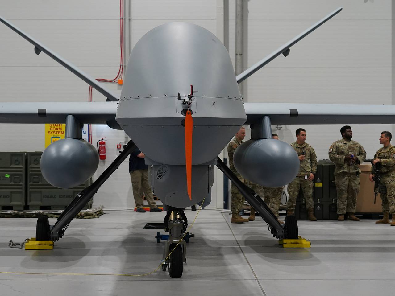 Американский БПЛА MQ-9 Reaper совершил аварийную посадку в Польше. Откуда  он взялся и что стало причиной инцидента?: Происшествия: Мир: Lenta.ru