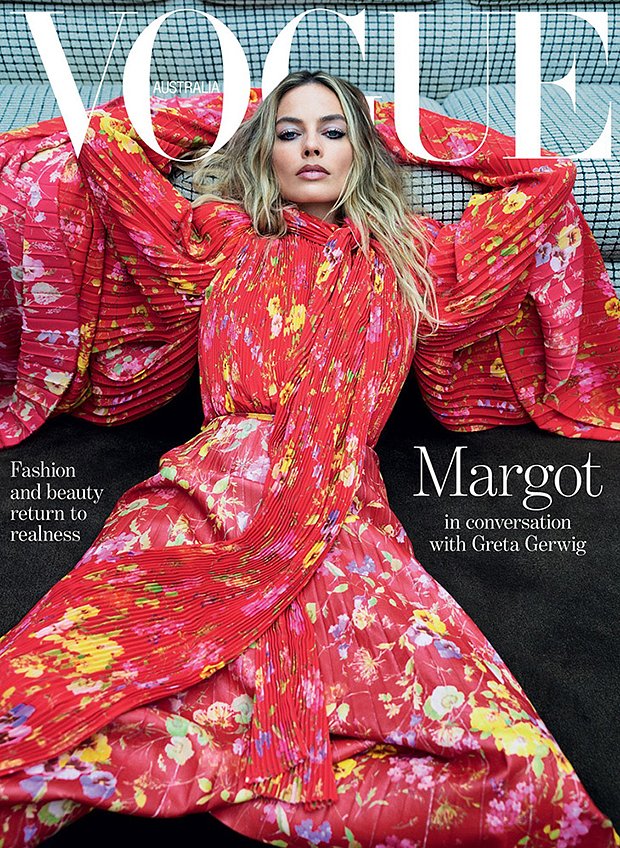 Марго Робби на обложке журнала Vogue