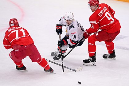 «Металлург» одержал вторую сухую победу над «Спартаком» в серии плей-офф КХЛ