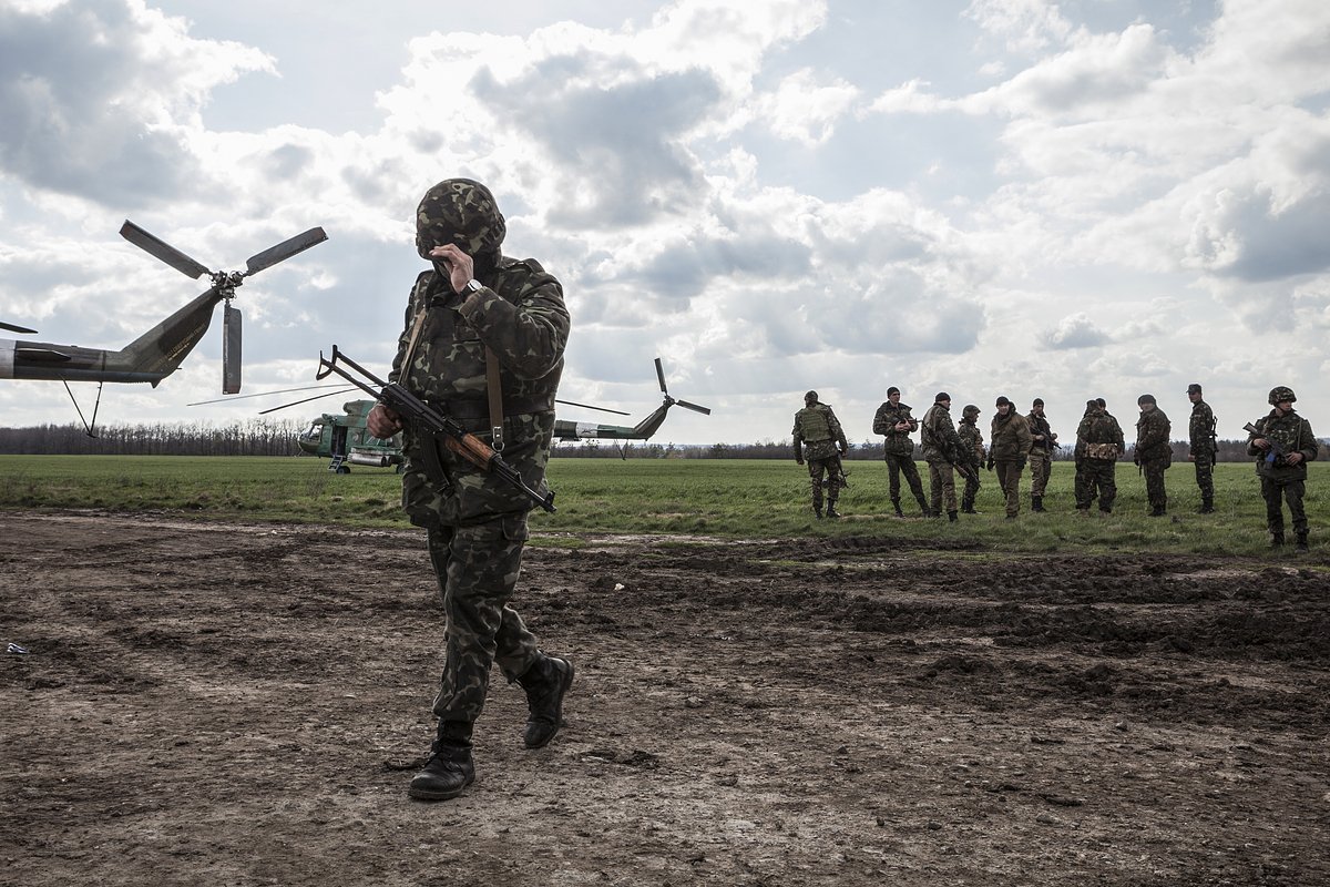 Начало «антитеррористической операции» Украины в Донбассе, 15 апреля 2014 года