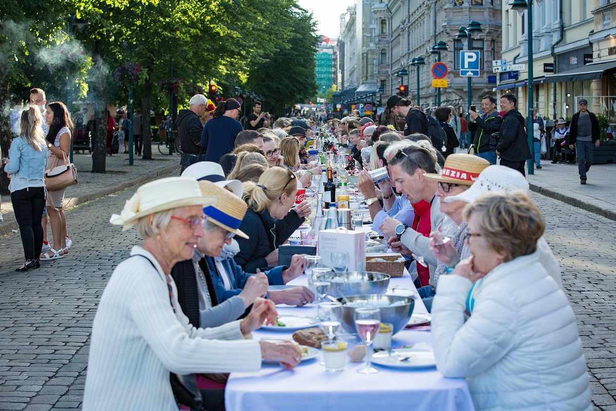 Финны отмечают городской праздник