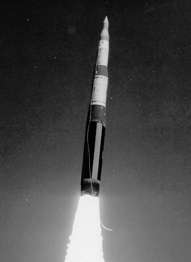 Тестовый пуск ракеты Minuteman II