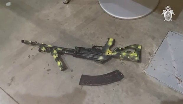 Attackers' weapons discovered