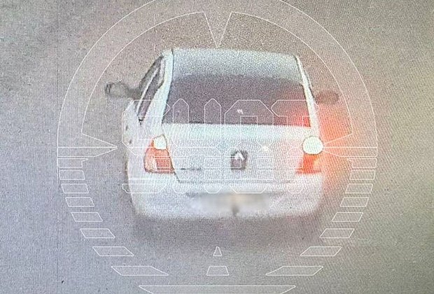 Машина предполагаемых террористов, атаковавших «Крокус Сити Холл»