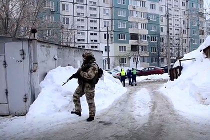 Предотвращение теракта в российском пункте приема гумпомощи попало на видео