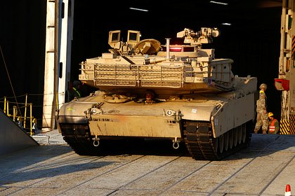 Российские военные уничтожили еще один американский танк Abrams