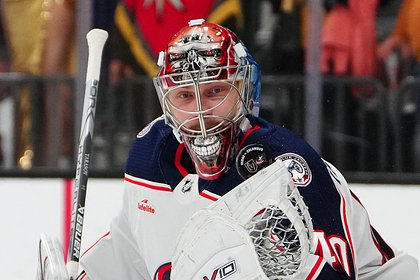 The Russian goalie was recognized as the third star of the day in the NHL