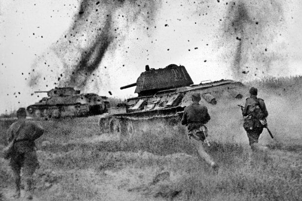 Атака соединений 5-й гвардейской танковой армии в районе Прохоровки, 12 июля 1943 года