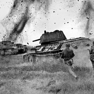 Атака соединений 5-й гвардейской танковой армии в районе Прохоровки, 12 июля 1943 года