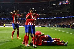 «Атлетико» обыграл «Боруссию» в первом матче 1/4 финала Лиги чемпионов