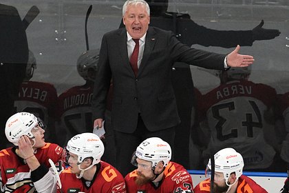 В «Авангарде» объяснили увольнение тренера по ходу серии плей-офф КХЛ