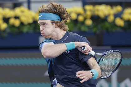 Russia’s second racket Rublev lost his fourth match in a row
