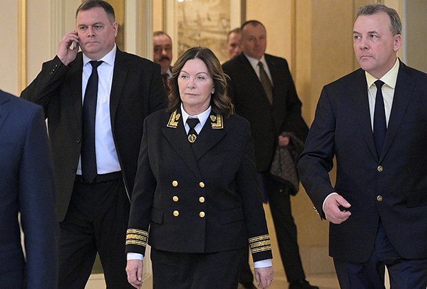Ирина Подносова, утвержденная на должность председателя Верховного суда РФ, после заседания Совфеда