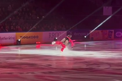 Tuktamysheva’s pants fell off during the show