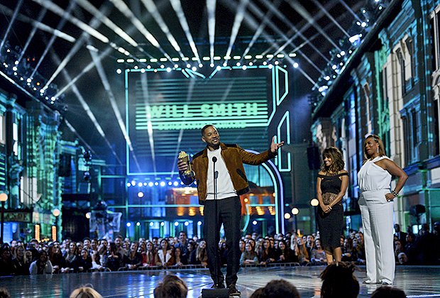 Уилл Смит на церемонии MTV Movie Awards 2018