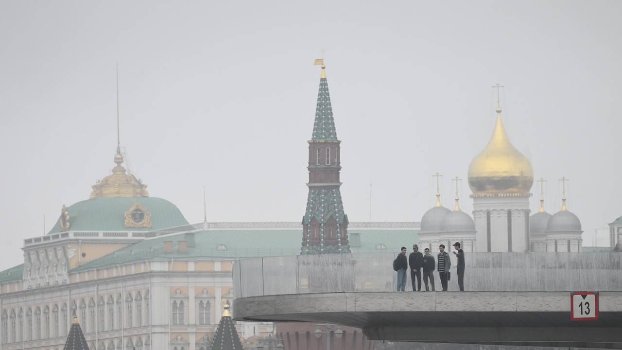 Москву накрыл туман: Городская среда: Экономика: Lenta.ru