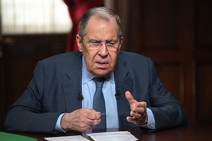 Лавров заявил о бессмысленности переговоров с Зеленским