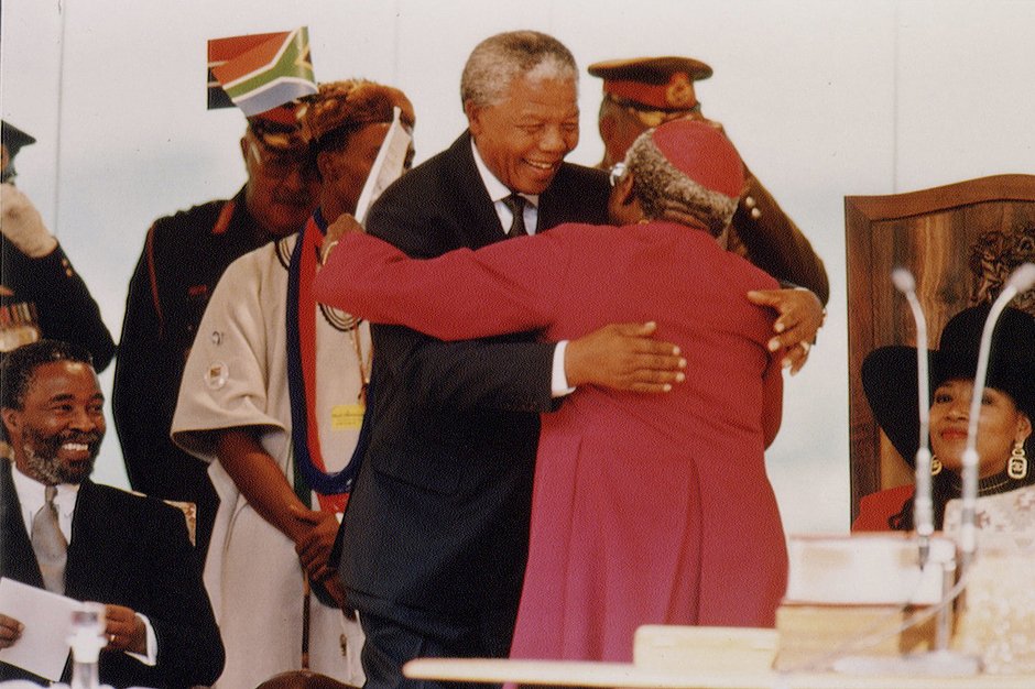 Церемония вступления Нельсона Манделы в должность президента ЮАР, 10 мая 1994 года