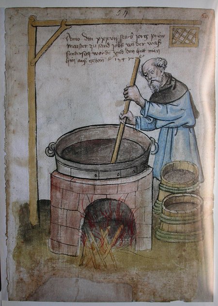 Пивовар XV века, (1437 год)