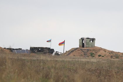 Армения и Азербайджан установили первый пограничный столб
