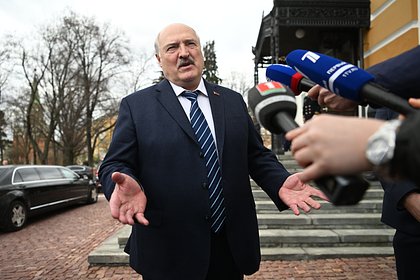 Лукашенко рассказал о диверсантах в Белоруссии