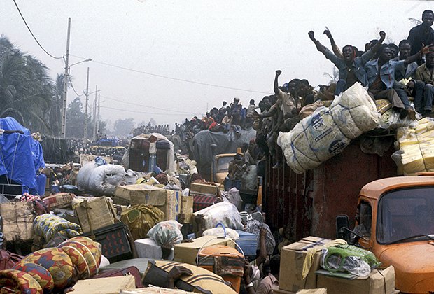 Депортация ганских беженцев, 1983 год
