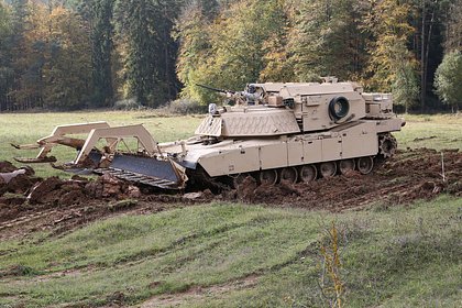 Под Авдеевкой захвачена штурмовая машина ВСУ на базе Abrams