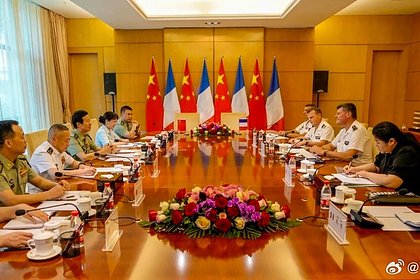 Китай и Франция договорились о военном сотрудничестве