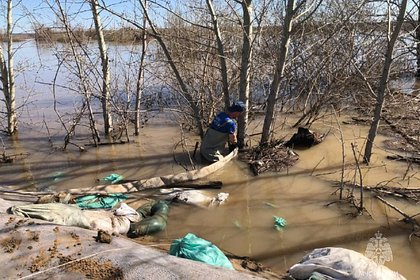 В тюменском селе Абатское остановился подъем уровня воды