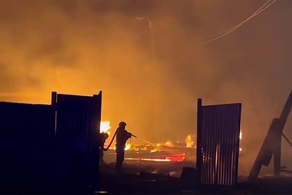 Пожар в Бурятии охватил десятки жилых домов