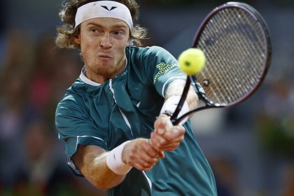 Рублев выбил третью ракетку мира с турнира ATP в Мадриде