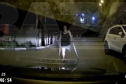 Одноногая россиянка побежала за авто после попытки сымитировать ДТП