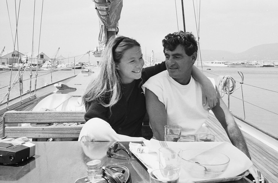Марина Влади и ее второй муж Жан-Клод Бруйе, 1964 год
