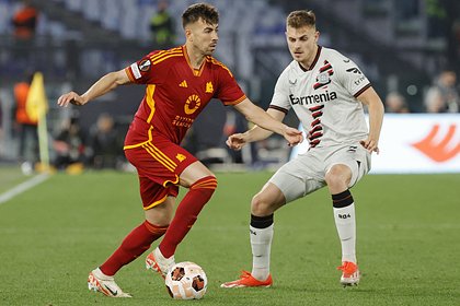 «Байер» обыграл «Рому» в первом полуфинальном матче Лиги Европы