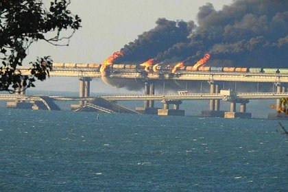 Раскрыт метод подрыва Крымского моста СБ Украины