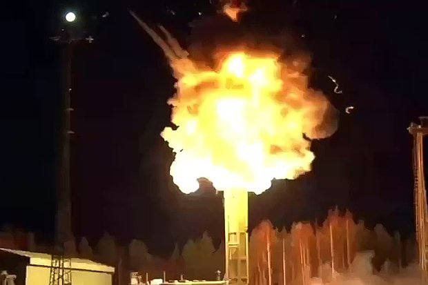 Пуск межконтинентальной баллистической ракеты «Ярс» с государственного испытательного космодрома Плесецк по полигону Кура, 25 октября 2023 года