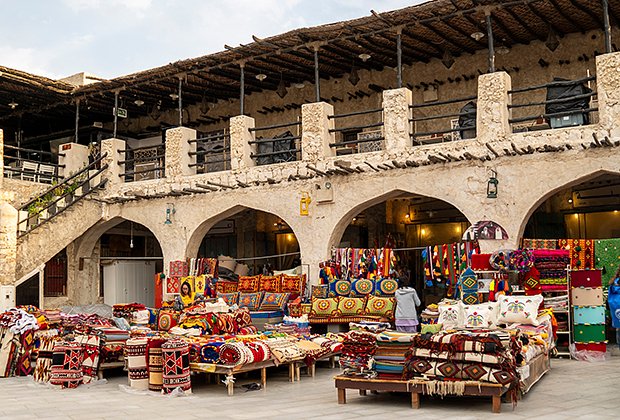 Рынок Сук-Вакиф — одно из самых посещаемых туристами мест Дохи