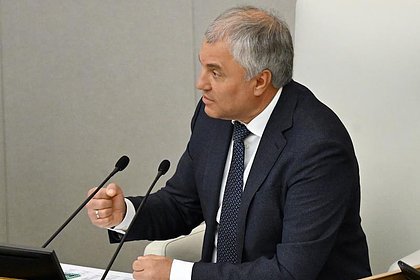 Володин заявил о вопросах к ушедшему в отставку правительству