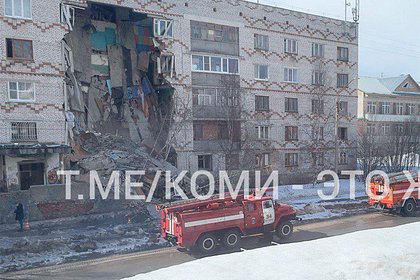 В российском городе рухнул жилой дом