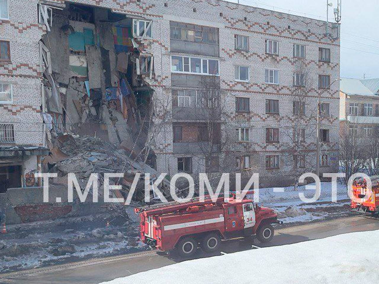 В российском городе рухнул жилой дом: Городская среда: Экономика: Lenta.ru