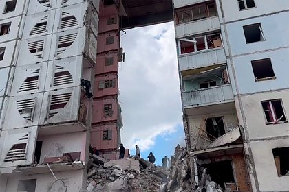 Губернатор раскрыл подробности обрушения многоэтажки в Белгороде из-за атаки ВСУ