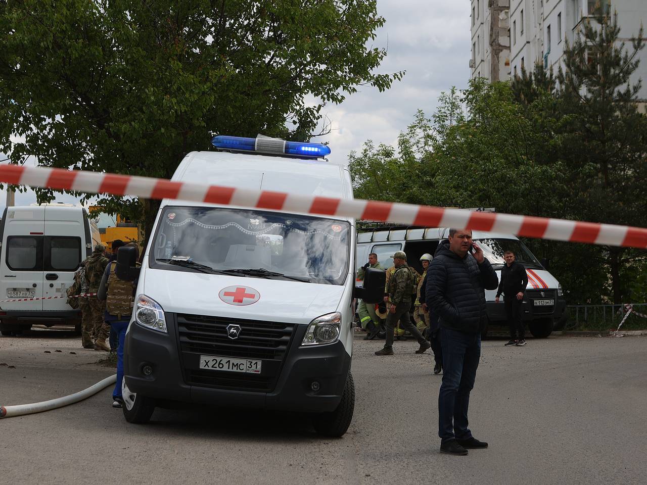 При обстреле Белгорода пострадали семь человек: Политика: Россия: Lenta.ru