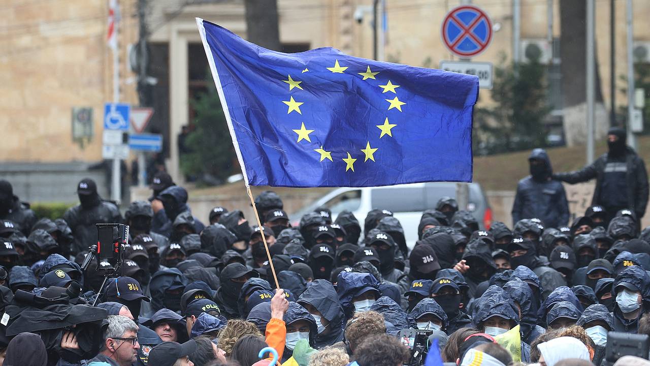 В Грузии европейские политики выступили на митинге против закона об  иноагентах: Закавказье: Бывший СССР: Lenta.ru