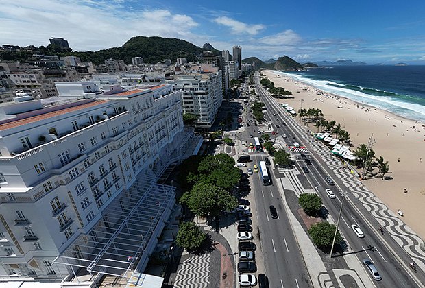 Отель Copacabana в Рио-де-Жанейро