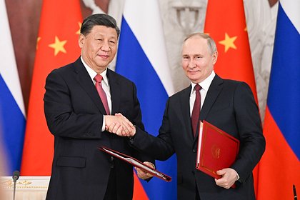 Путин назвал отношения России и Китая не направленными против кого-либо