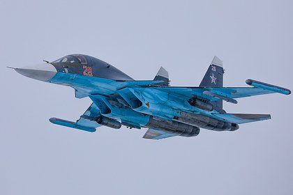 Российские Су-34 уничтожили командный пункт ВСУ фугасными бомбами
