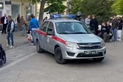 В Крыму женщина-«ждун» ВСУ прокричала «смерть москалям» и попала на видео